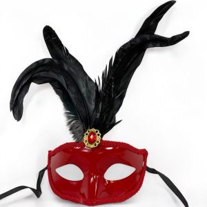 Antifaz Pluma Real