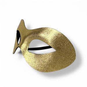 Antifaz Clásico Dorado - Imagen 2