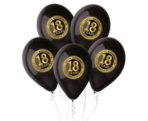 Globos Cumpleaños 18